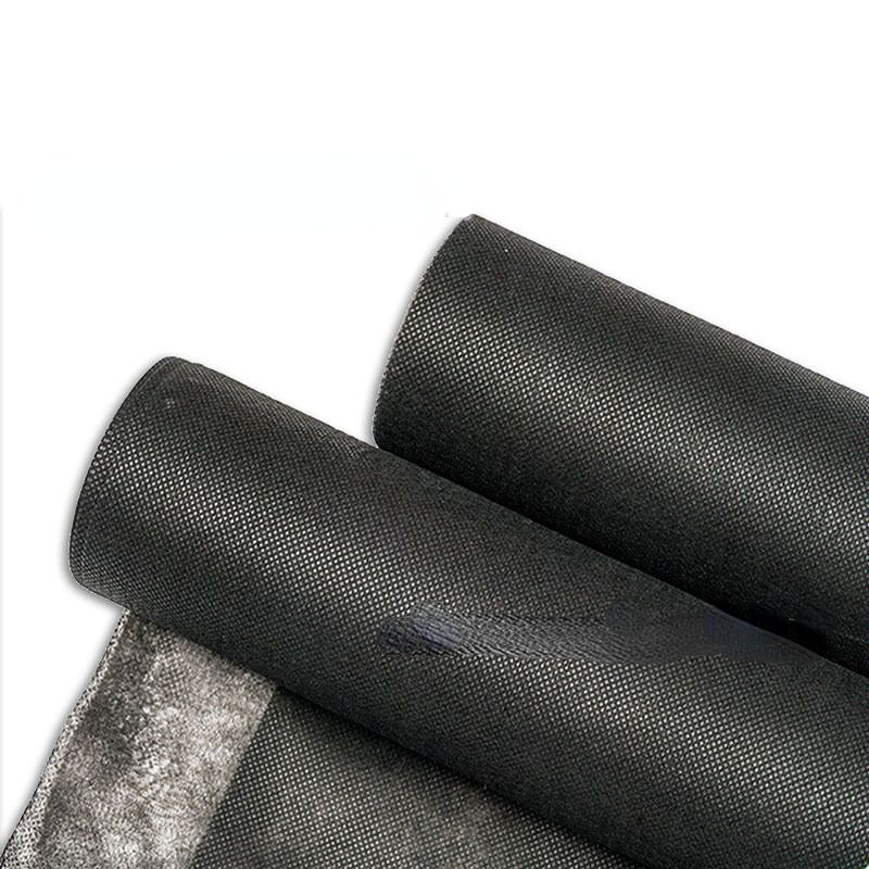 Sewing Geotextile Fabric - Tissu géotextile non tissé noir 50cm*15m,