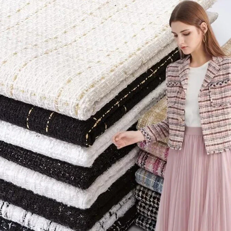 Sewing Tweed - Petit tissu en tweed à carreaux