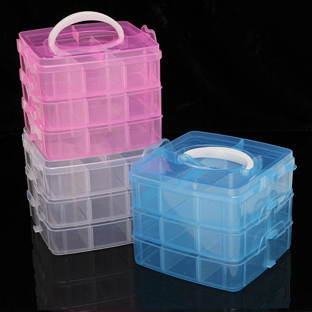 Bobbin Organizer Box - Boîte de rangement en plastique pour