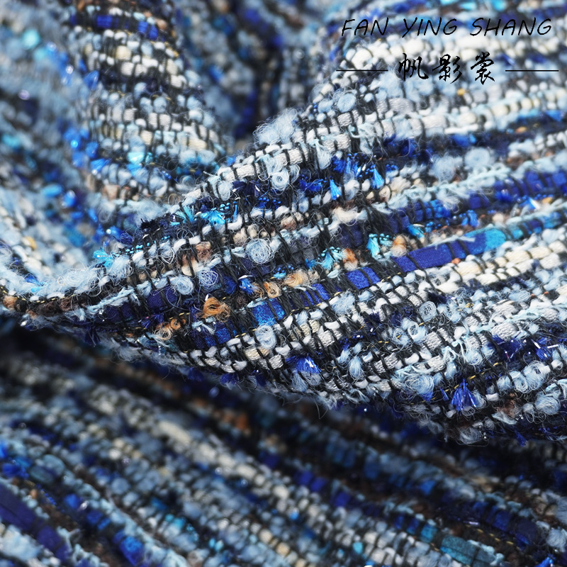 Sewing Tweed - Tissu Tweed en laine et mousseline