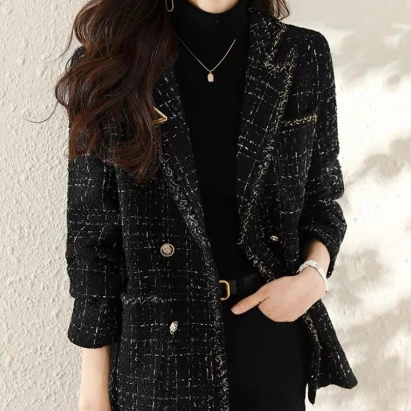 Sewing Tweed - Femmes 2025 nouveau automne hiver Style