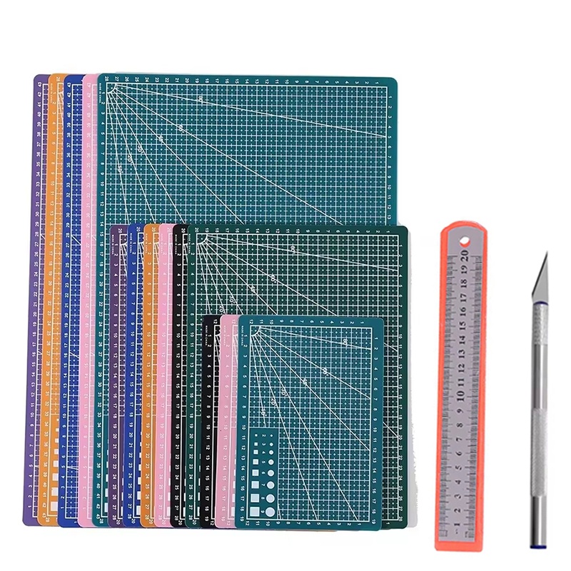 Cutting Mat Self Heal - Ensemble de tapis de découpe auto-cicatrisants