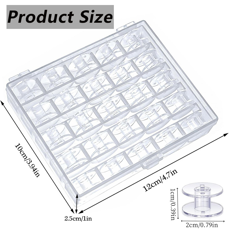 Ensemble de bobines de fil inf - Bobbin Organizer Box avis et prix
