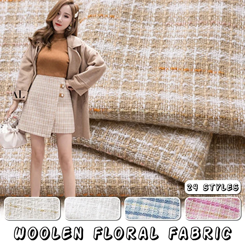 Petit tissu en tweed à carreau - Sewing Tweed avis et prix