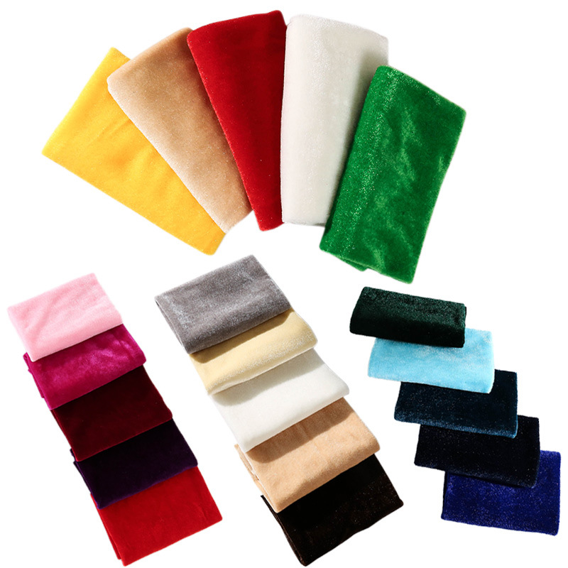 Tissu velours de couleur unie  - Sewing Velvet Fabric avis et prix