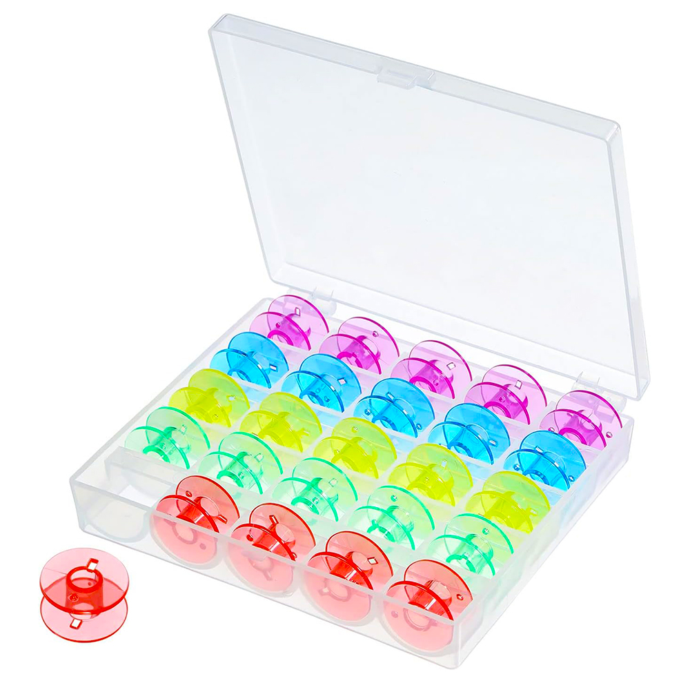 Bobines de fils en plastique p - Bobbin Organizer Box avis et prix