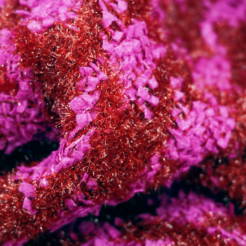 Tissu Tweed à Carreaux Rose Ro - Sewing Tweed avis et prix