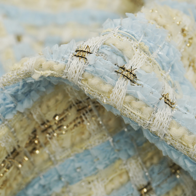 Tissu bouclé tweed à carreaux  - Sewing Tweed avis et prix