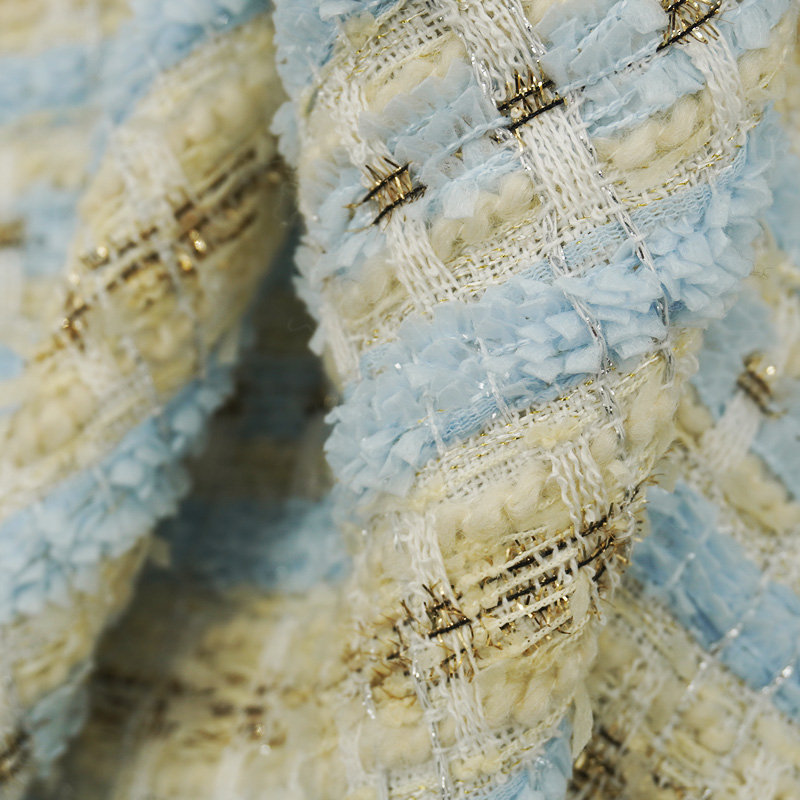Tissu bouclé tweed à carreaux  - Sewing Tweed avis et prix