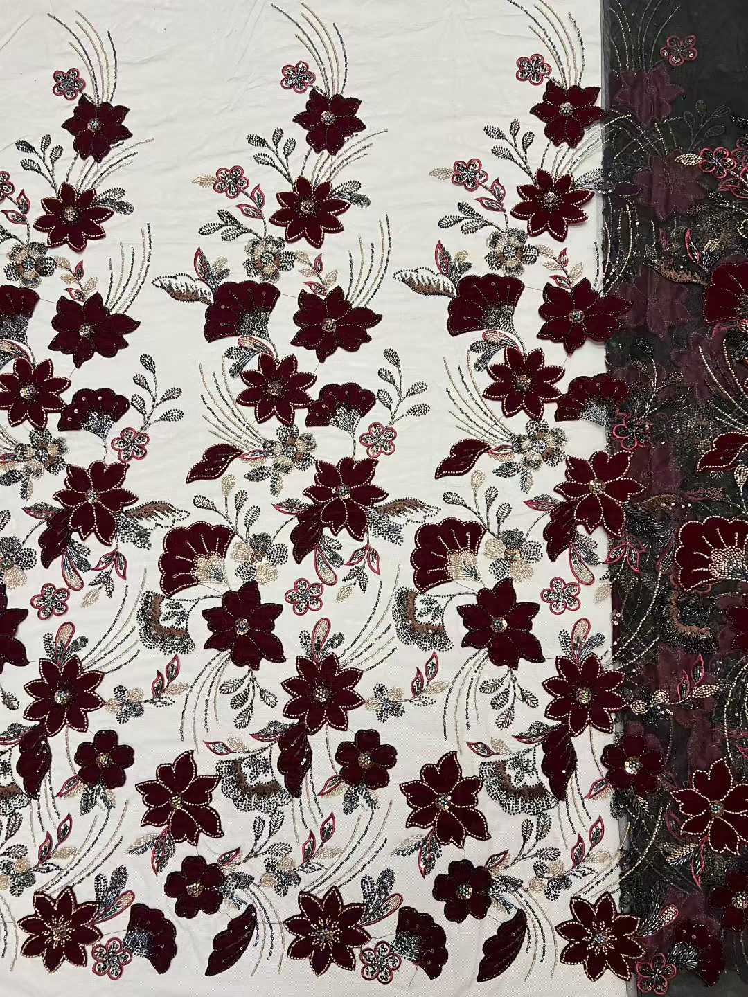 Tissu en velours maille doux d - Sewing Velvet Fabric avis et prix