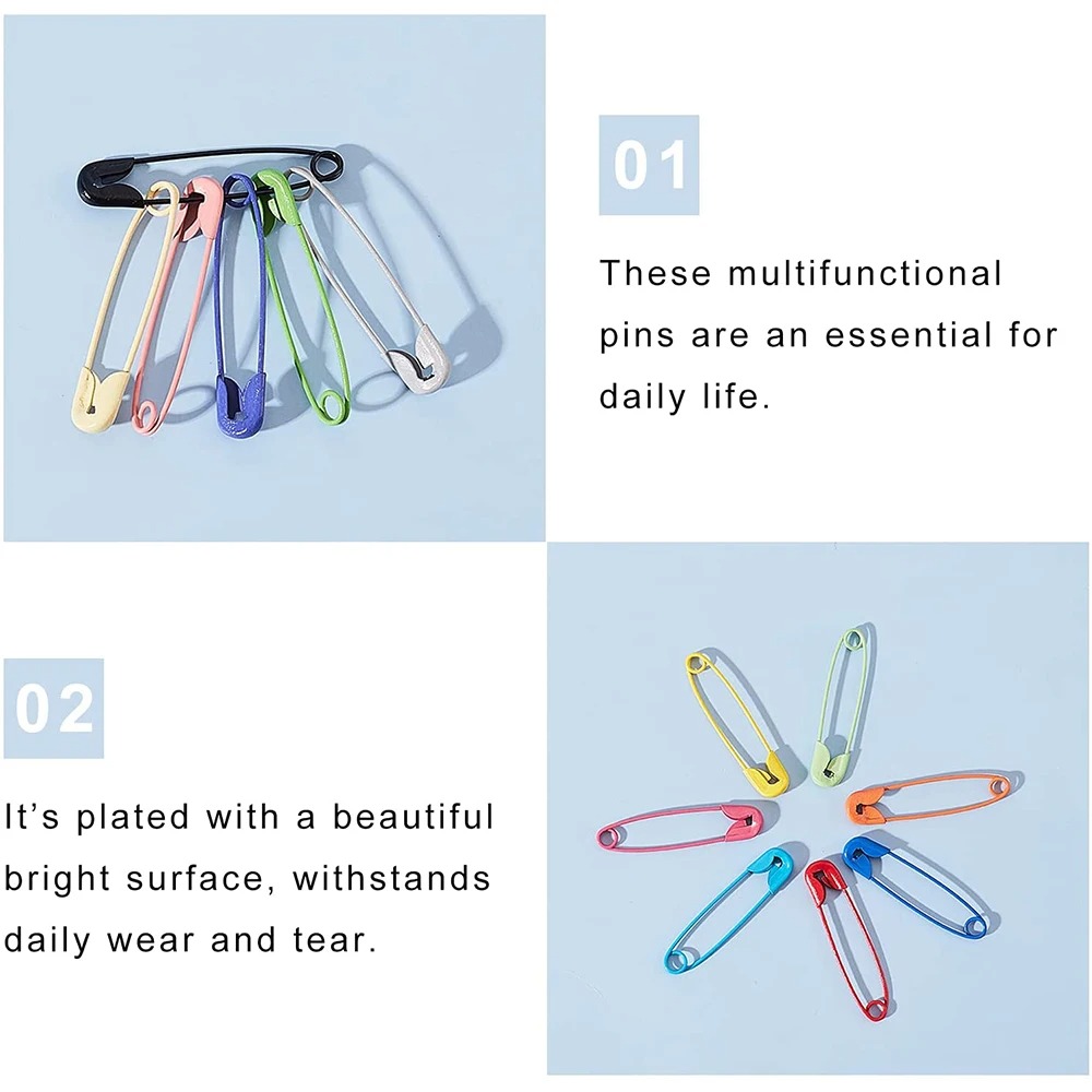 Épingles de sûreté colorées en - Sewing Label avis et prix