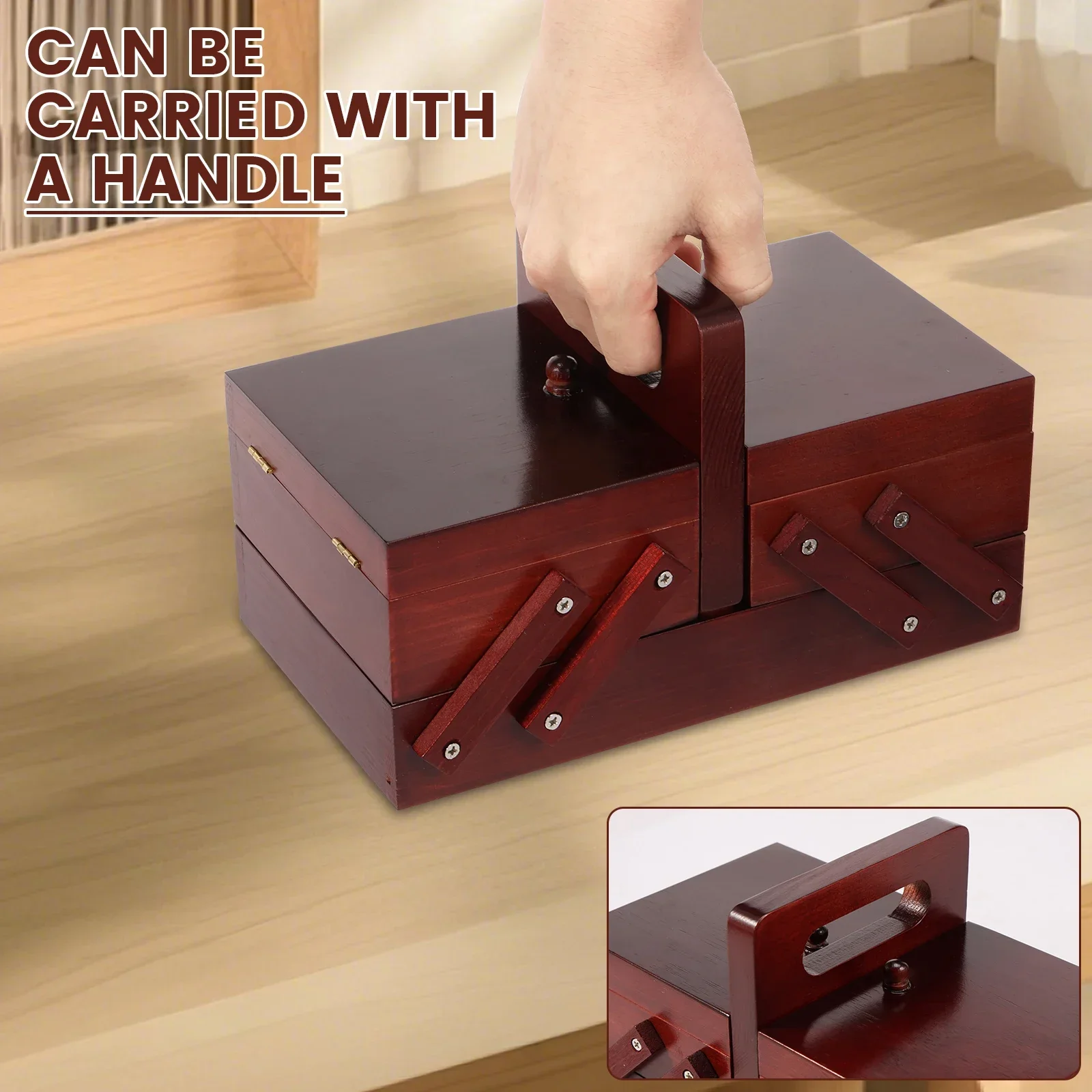Boîte à fil à coudre extensibl - Bobbin Organizer Box avis et prix