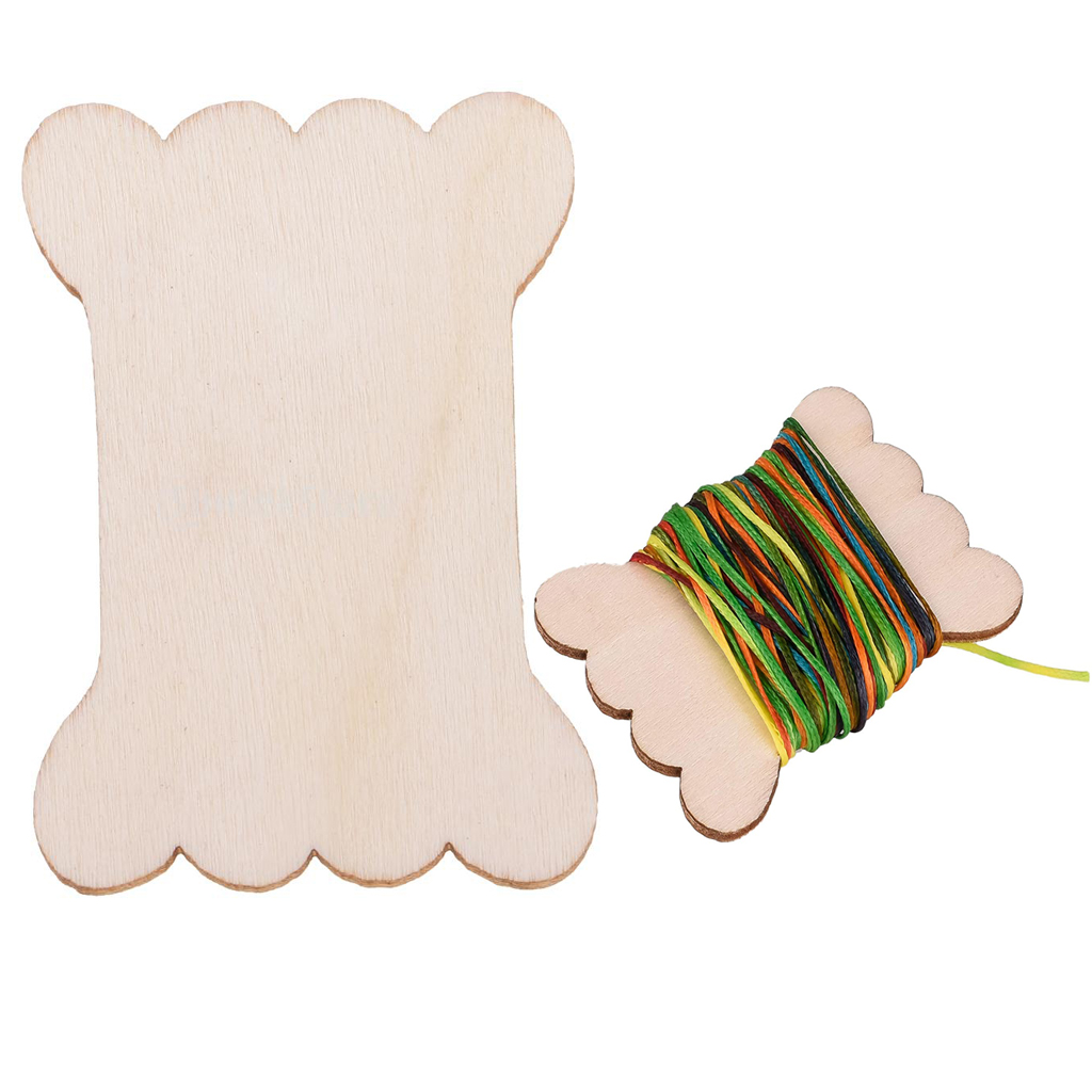 Fil de fil en bois en forme d' - Bobbin Organizer Box avis et prix